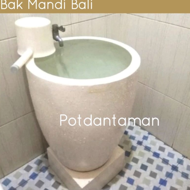 Stok terbatas Bak Mandi Teraso HANDMADE