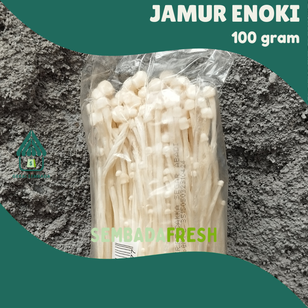 

Jamur Enoki 100 gram - GERAI SEMBADA [Pengiriman Instant]