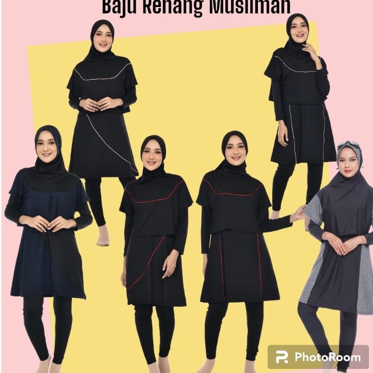 Best Update  Baju Renang Muslimah Dewasa jumbo Baju Renang jumbo syari baju renang perempuan baju re
