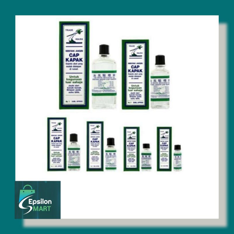 Minyak Angin Kapak Ukuran Kecil (3ml/ 5ml/ 10ml)