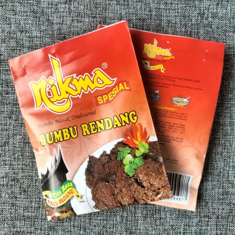 

BUMBU RENDANG Bumbu Masak Tradisional NIKMA Spesial 20gr