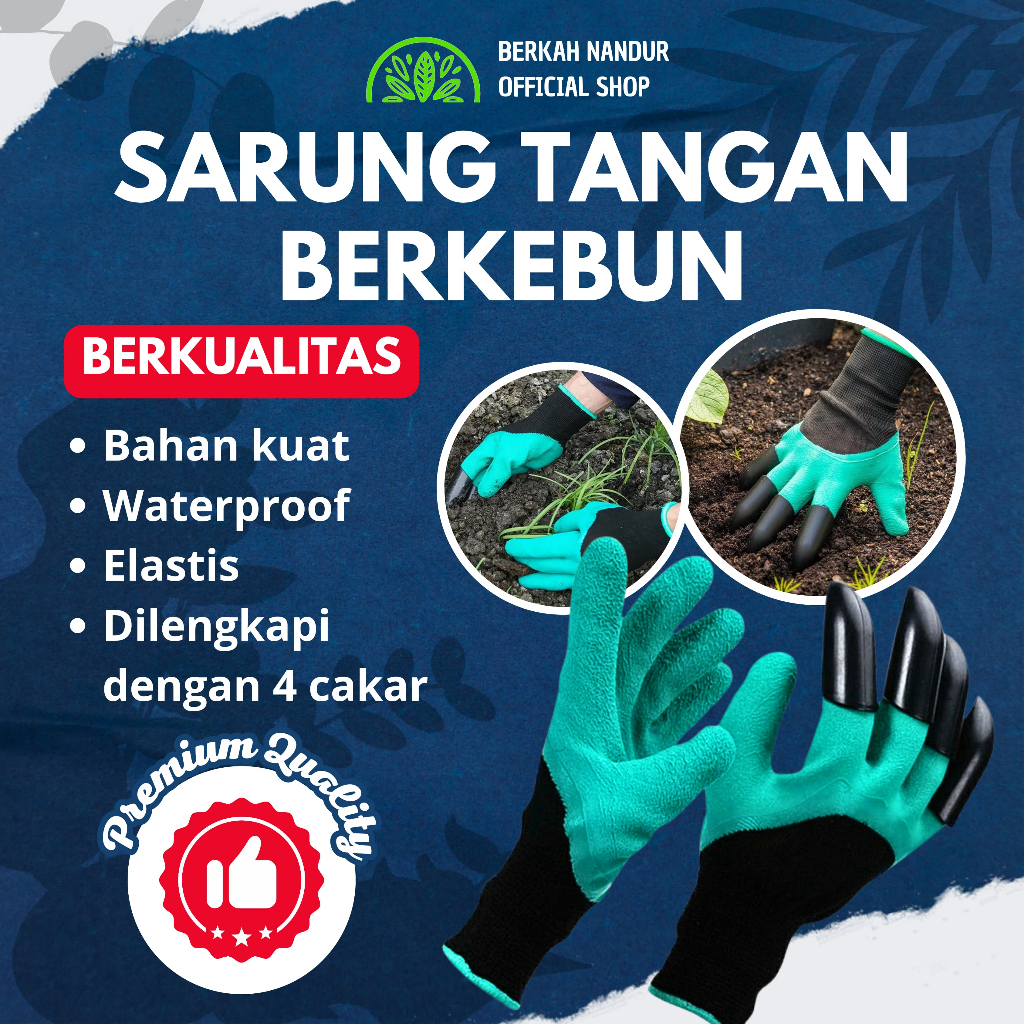 Sarung Tangan Berkebun Cakar Sarung  Tangan Cakar Berkebun Kaos Tangan Berkebun
