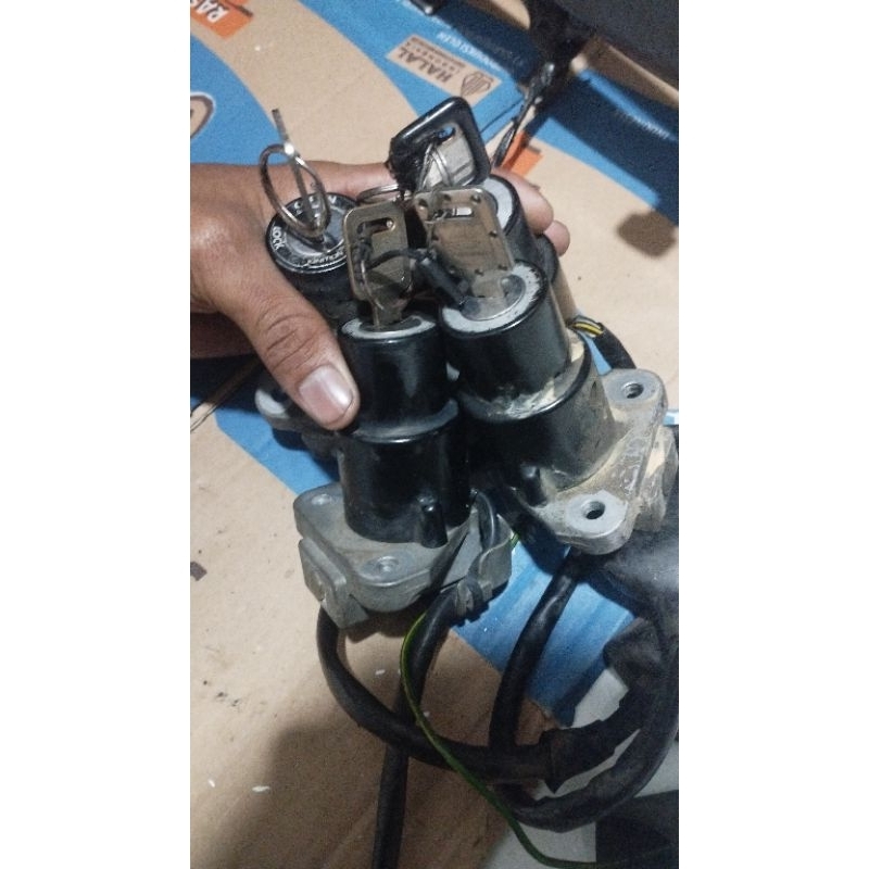 kunci kontak original ninja rr/r copotan