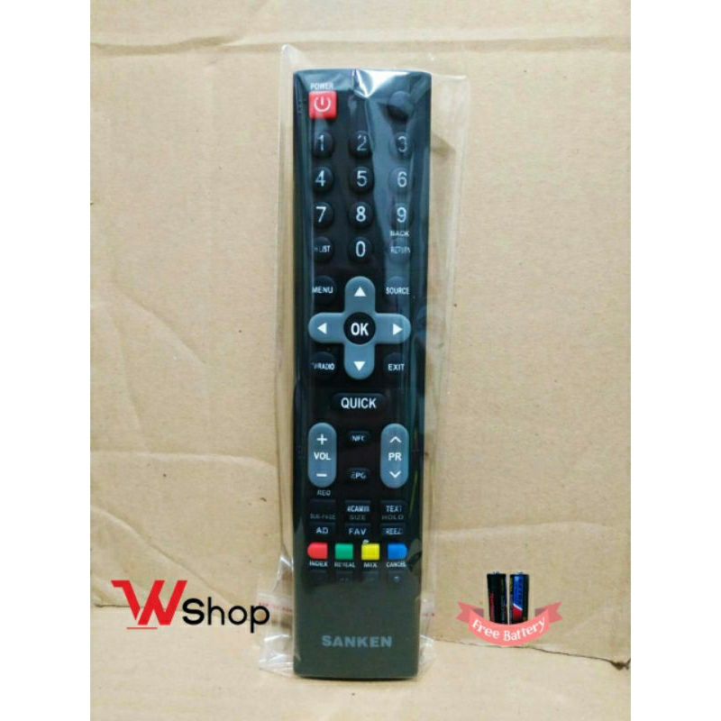 REMOT TV LCD LED SANKEN  ORIGINAL