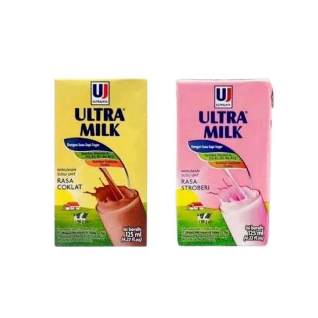 

Susu Ultra Milk 125 ml 1 pcs All Varian