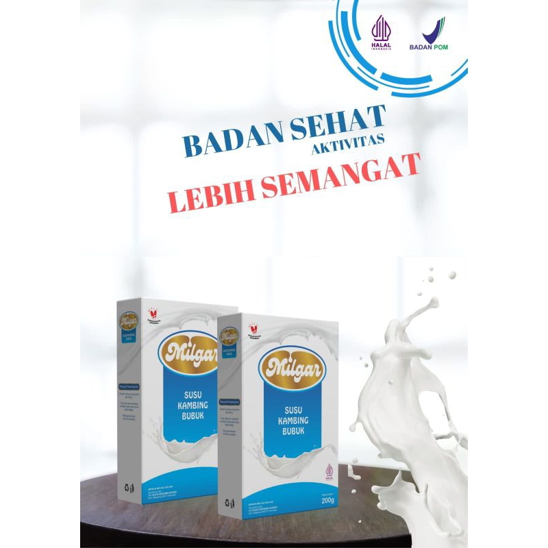 

MILGAR Susu Kambing Membantu Membuat Stamina Lebih Berkualitas 100% 200g