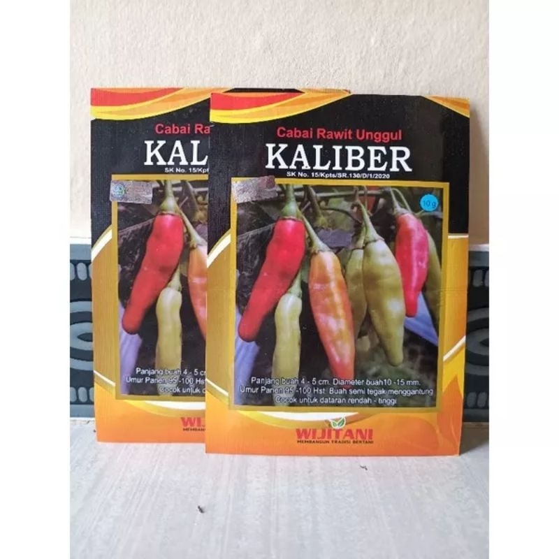 Benih Cabe Rawit KALIBER Cabai KALIBER - 10 Gram