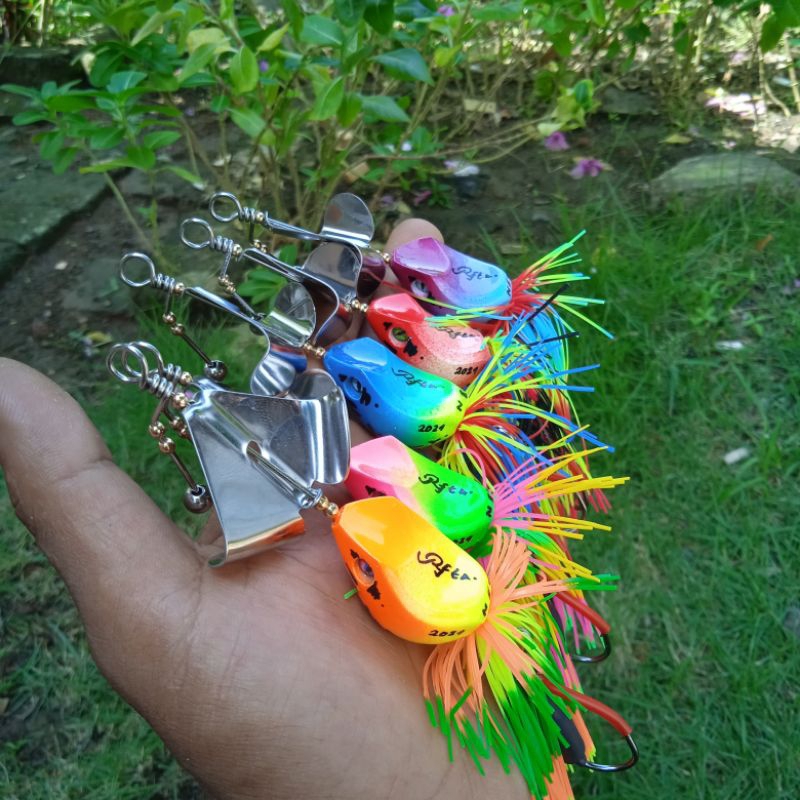 NEW SLETER TEKTOK BUZZBAIT UMPAN CASTING IKAN GABUS DAN TOMAN