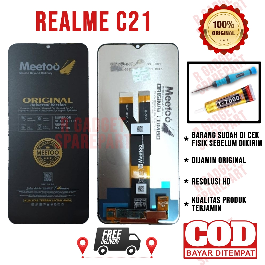 Lcd Realme C21 OEM Quality Lcd Touchscreen Fullset Realme C21