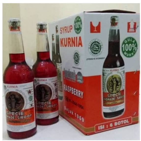 

Kurnia Syrup Raspberry Sejak 1969 Sirup Legend Sejak Dulu Kala
