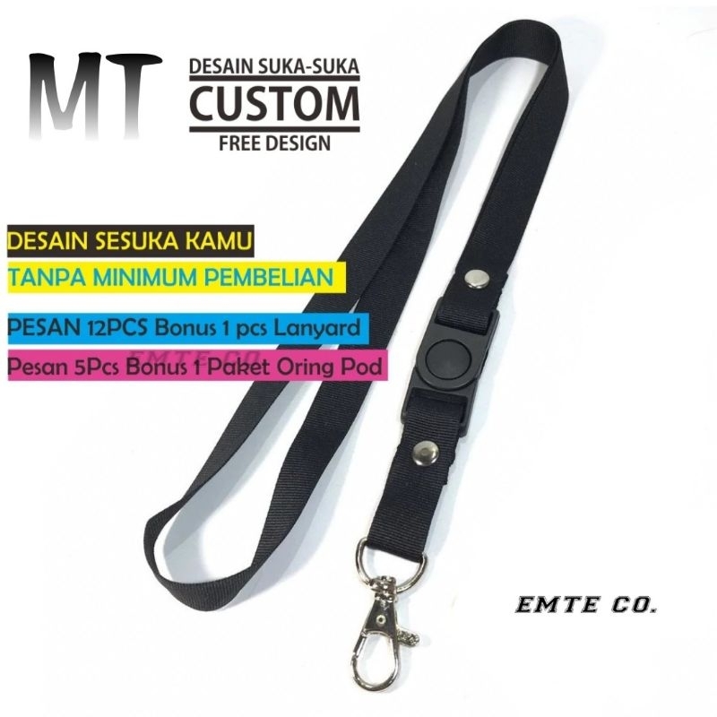 

LANYARD SUKA SUKA tali lanyard GANTUNGAN LEHER ID CARD/GANTUNGAN HP