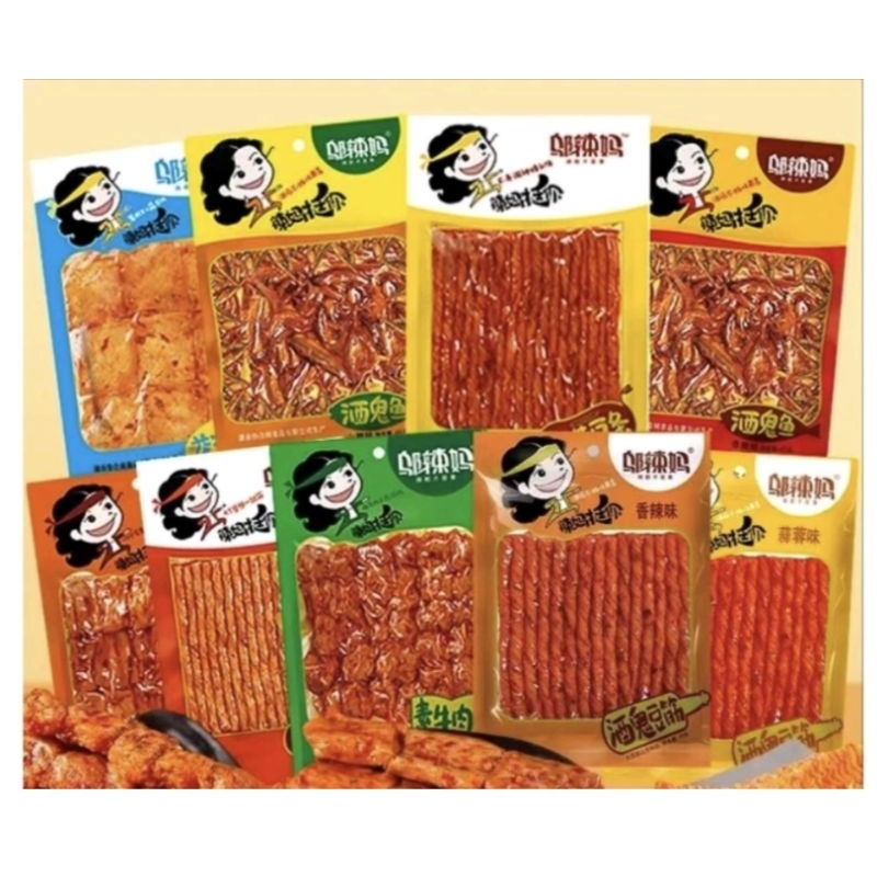 

WULAMA Latiao [HALAL][100g]Gemilan snack VIRAL(vegetarian)
