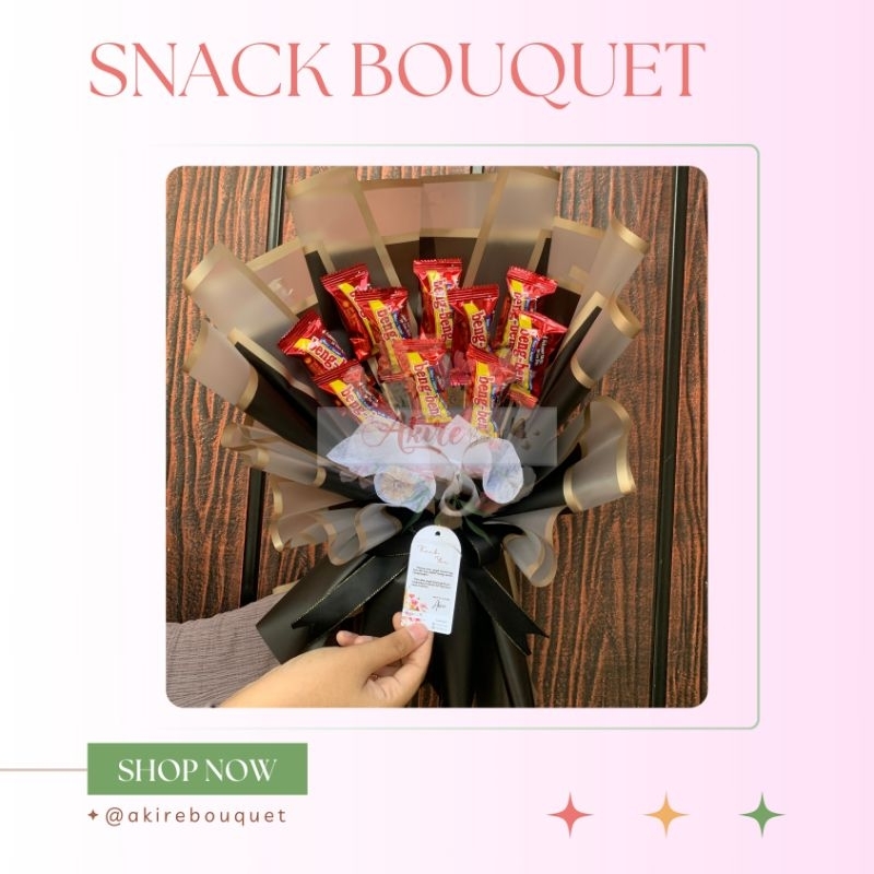 

BUKET SNACK BUKET BENG BENG MINI/BENG BENG BESAR/BUKET SNACK WISUDA MURAH