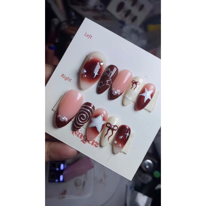 PRESS ON NAILS / KUKU PALSU / KUKU PALSU MURAH MEDAN / NAIL ART / PREMIUM FAKE NAILS / FAKE NAILS NA