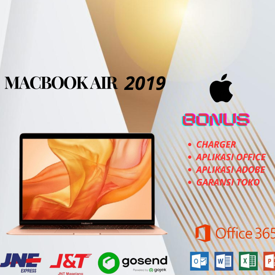 MACBOOK MURAH || MACBOOK AIR RETINA 2019 i5 RAM 8//16 GB SSD 128//256 GB SECOND ORIGINAL