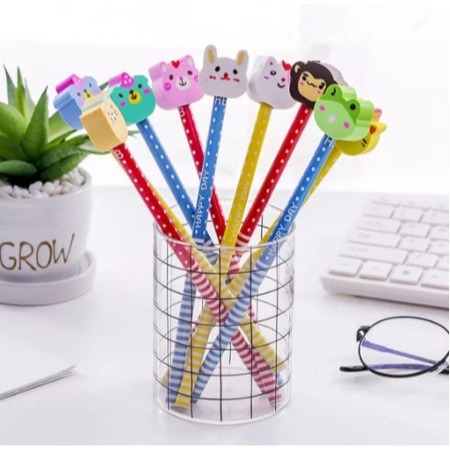 

Pensil Pencil Dengan Penghapus Set Grosir Alat Tulis Souvernir