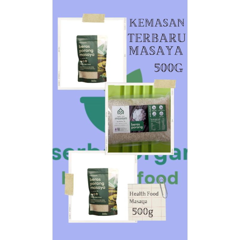 

Beras Porang Masaya 500gr