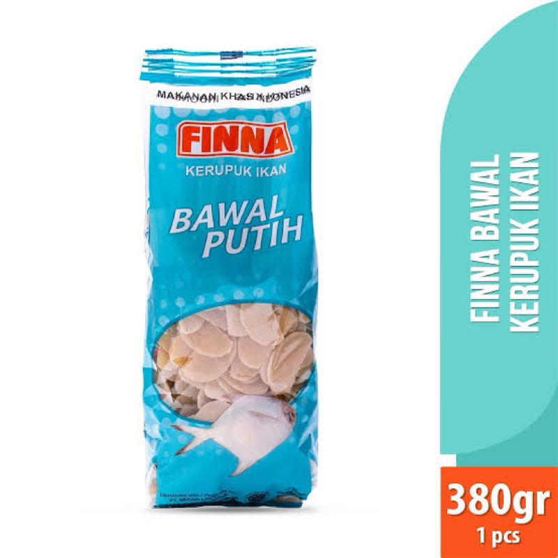 

FINNA Kerupuk Ikan Bawal Putih 380 Gram