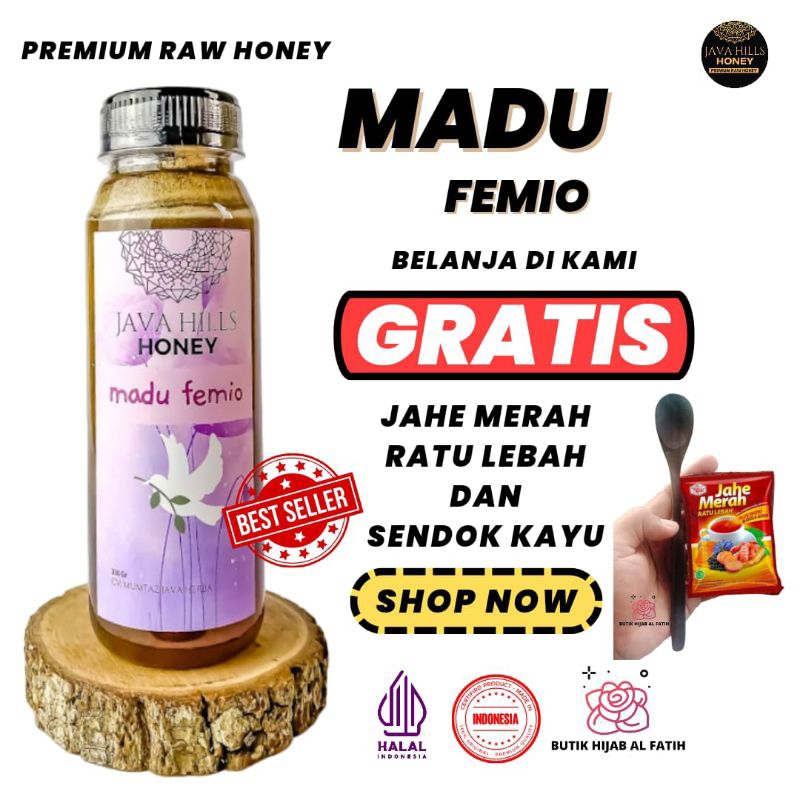 

Madu Java Hills Honey Femio | Promil, Pelancar Haid, Atasi Keputihan, Kista & Masalah Kewanitaan COD