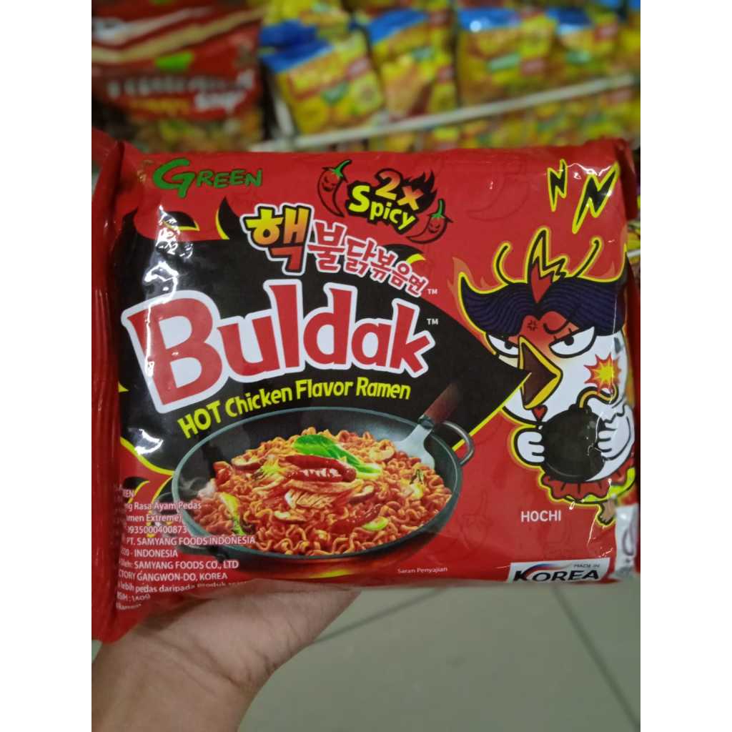

Samyang Goreng Buldak Hot Chiken Ramen 2X Spicy 140gr