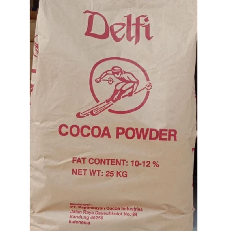 

Delfi Coklat Bubuk 760 DF760-11 25kg Pure Cocoa Powder