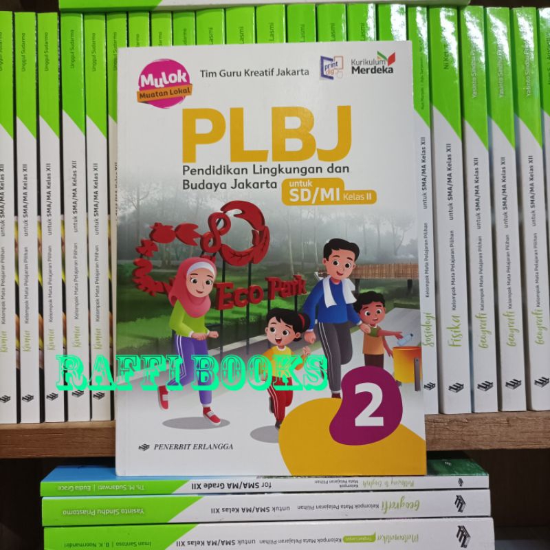 Buku PLBJ Kelas 2 SD/Mi Erlangga Kurikulum Merdeka