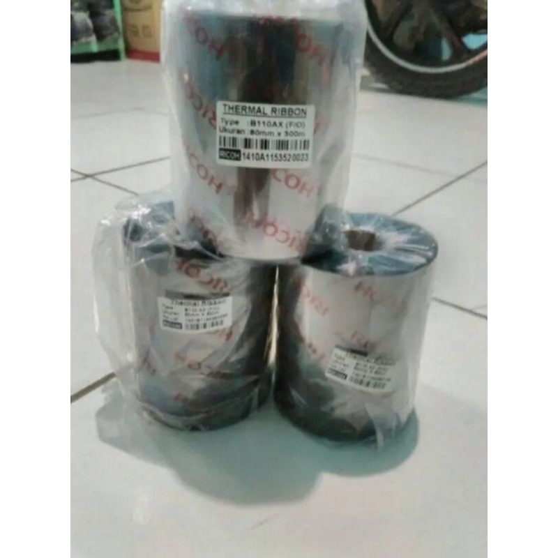 

kertas thermal ribbon B110 AX (F/O)