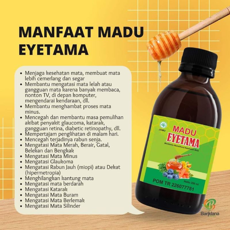 

MADU EYETAMA by BARIKLANA #madueyetama #madu #eyetama