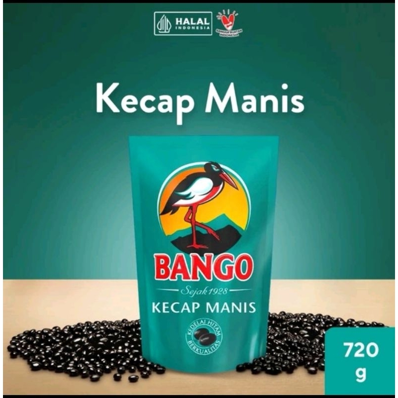 

Bango Kecap Manis Refill, bango 720gr / 520ml