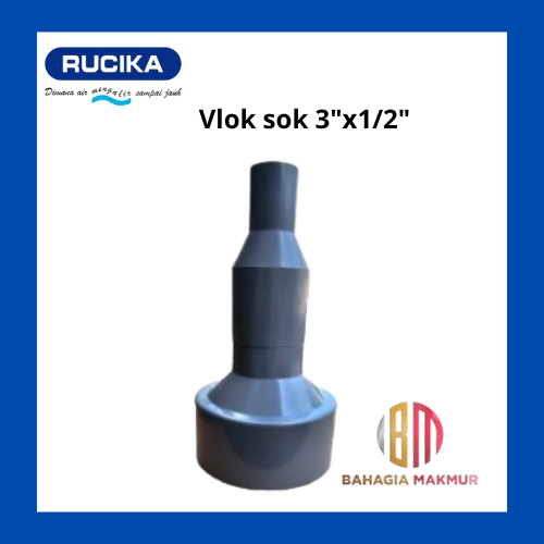 Rucika reducer vlok sok  3'' X1/2" rakitan