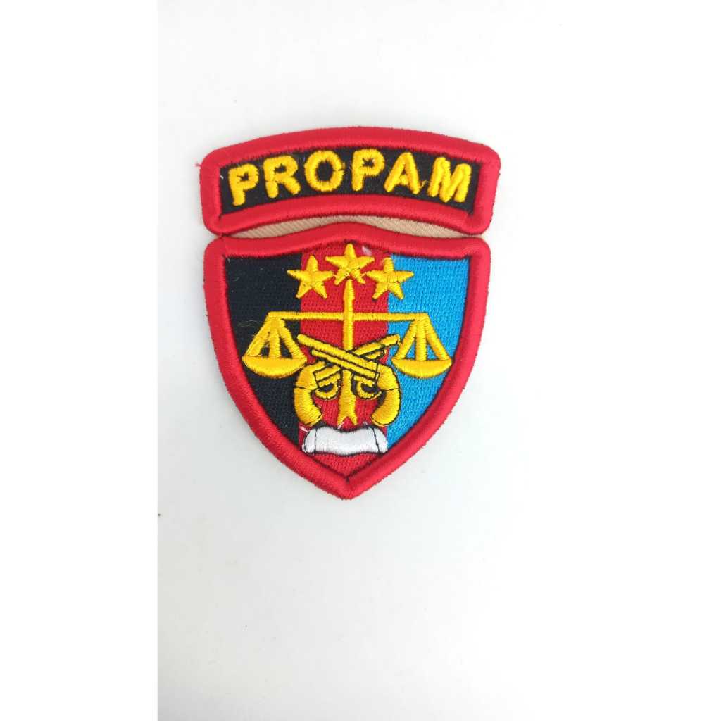 Logo Propam Polri / Polisi Timbul