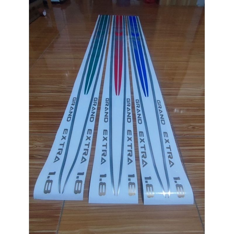stiker mobil kijang grand 1,8. stiker kijang grand lama. stiker kijang grand