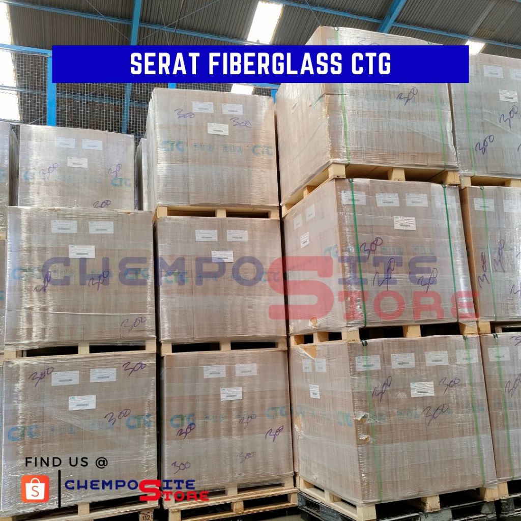 CTG fiberglass mat / serat fiber aquaproof waterproofing 300 30kg