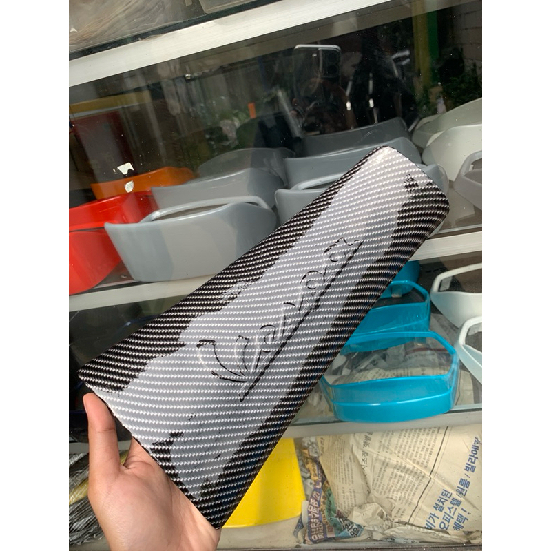 tutup aki carbon vespa S Lx cover aki