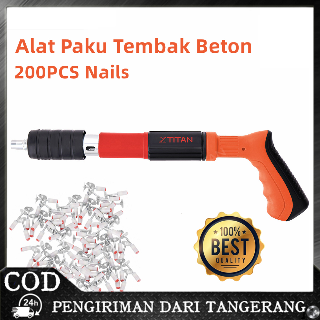 Alat Paku Tembak Beton / Nail gun / Nails Guns Rivet Tool / Mesin Paku Rivet / Paku Tembak Manual / 