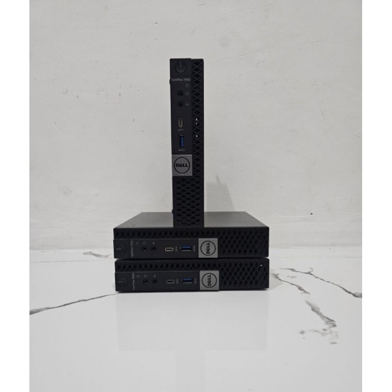 MINI PC DELL OPTIPLEX 7050 CORE I7 7700T GENERASI 7 RAM 32 GB  SSD 1TB
