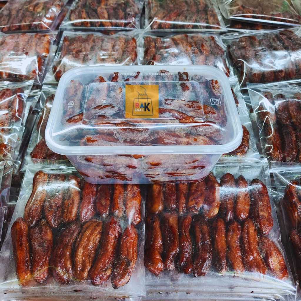 

Ay00! Pisang Sale Basah Ambon/Cavendish 1 KG Pisang Sale Cemilan Sehat Organik Vegan