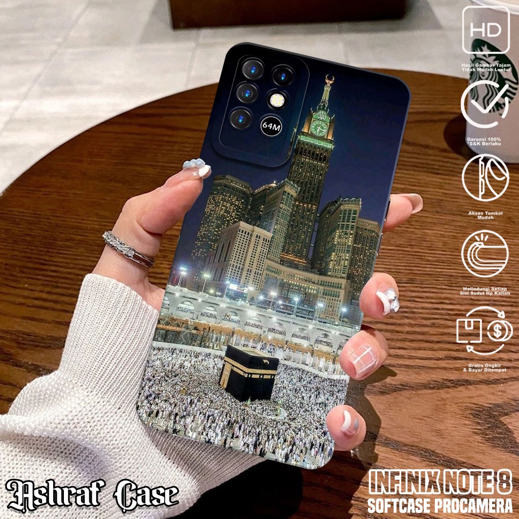 Case Infinix Note 8 - Casing Hp Infinix Note 8 Motif ISLMC - Silikon Hp Infinix Note 8 - Softcase Hp