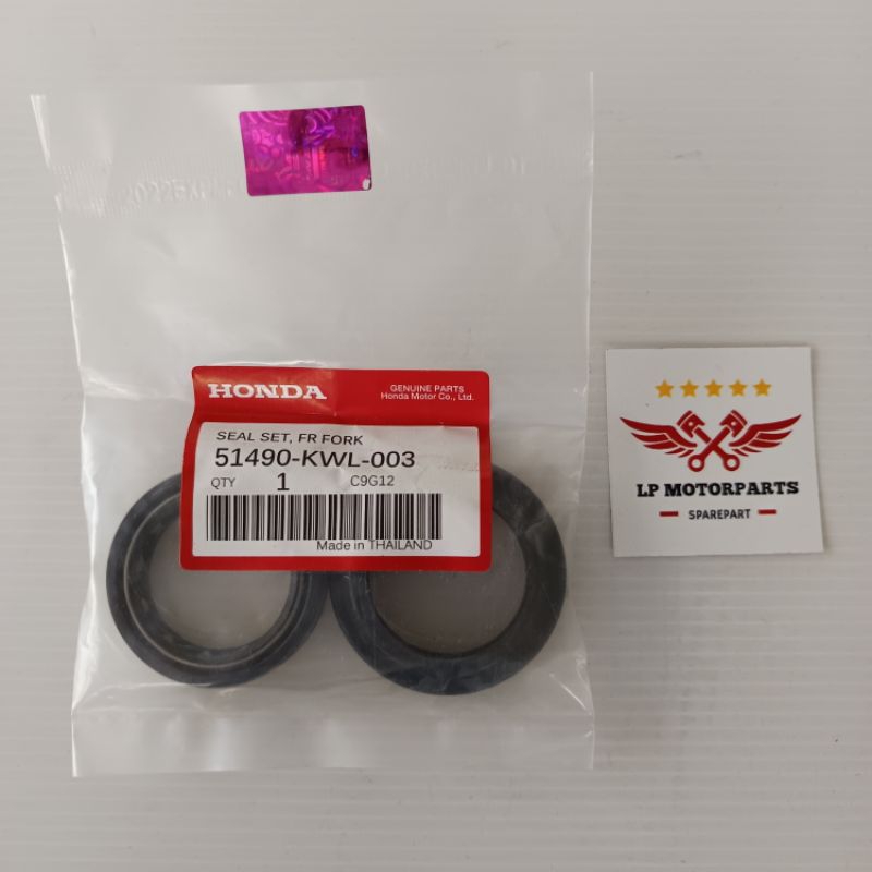 SEAL SIL SHOCK DEPAN HONDA CBR 250R KWL THAILAND 51400-KWL-003