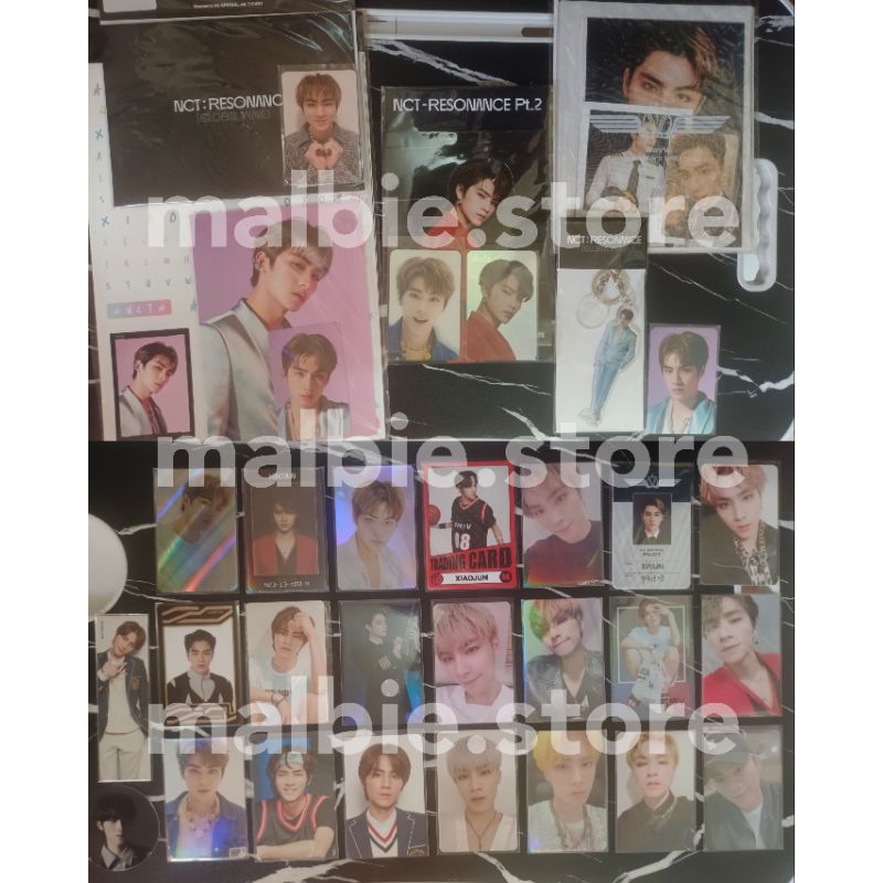 [TAKE ALL] ALL ABOUT WAYV XIAOJUN PHOTOCARD OFFICIAL SELL SALE RESONANCE ID CARD PILOT SUMVAC TAKE O