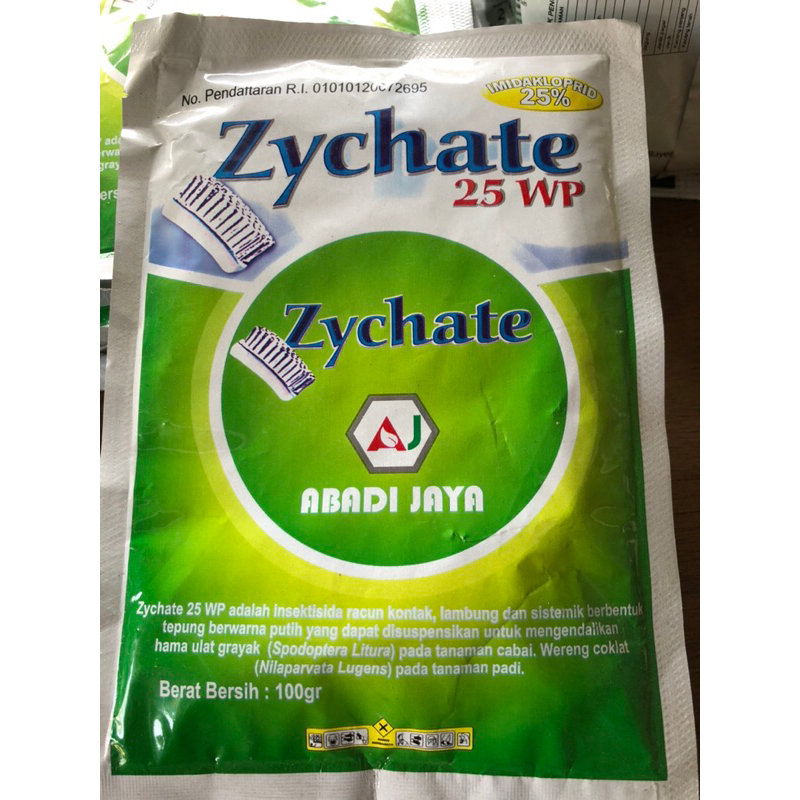 Zychate 25 WP Insektisida Kontak Dan Sistemik