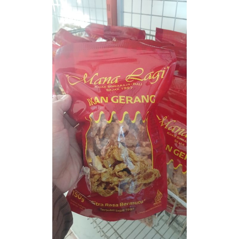 

IKAN GERANG MANALAGI OLEH-OLEH KHAS SINGARAJA BALI HALAL 100% ORIGINAL GIFT BOX HAMPERS FREE KARTU UCAPAN