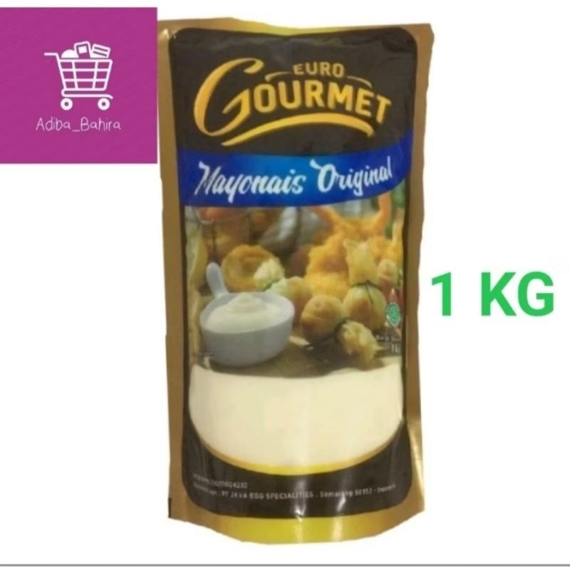 

1 DUS MAYONAISE EURO GOURMET ORIGINAL 1 KG [12 PCS]