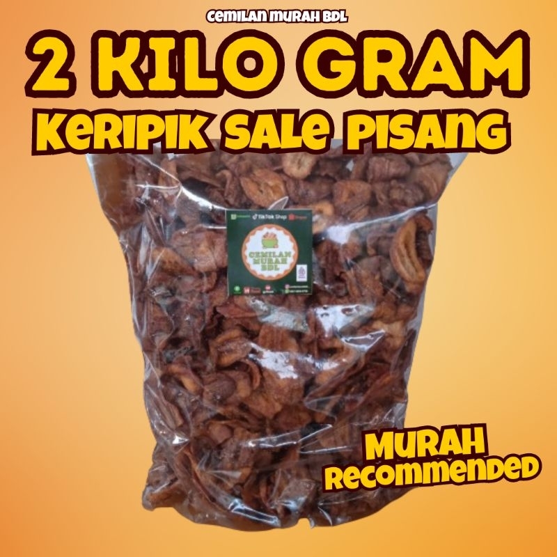 

Sale Pisang (2 Kilo Gram) / PER BALL