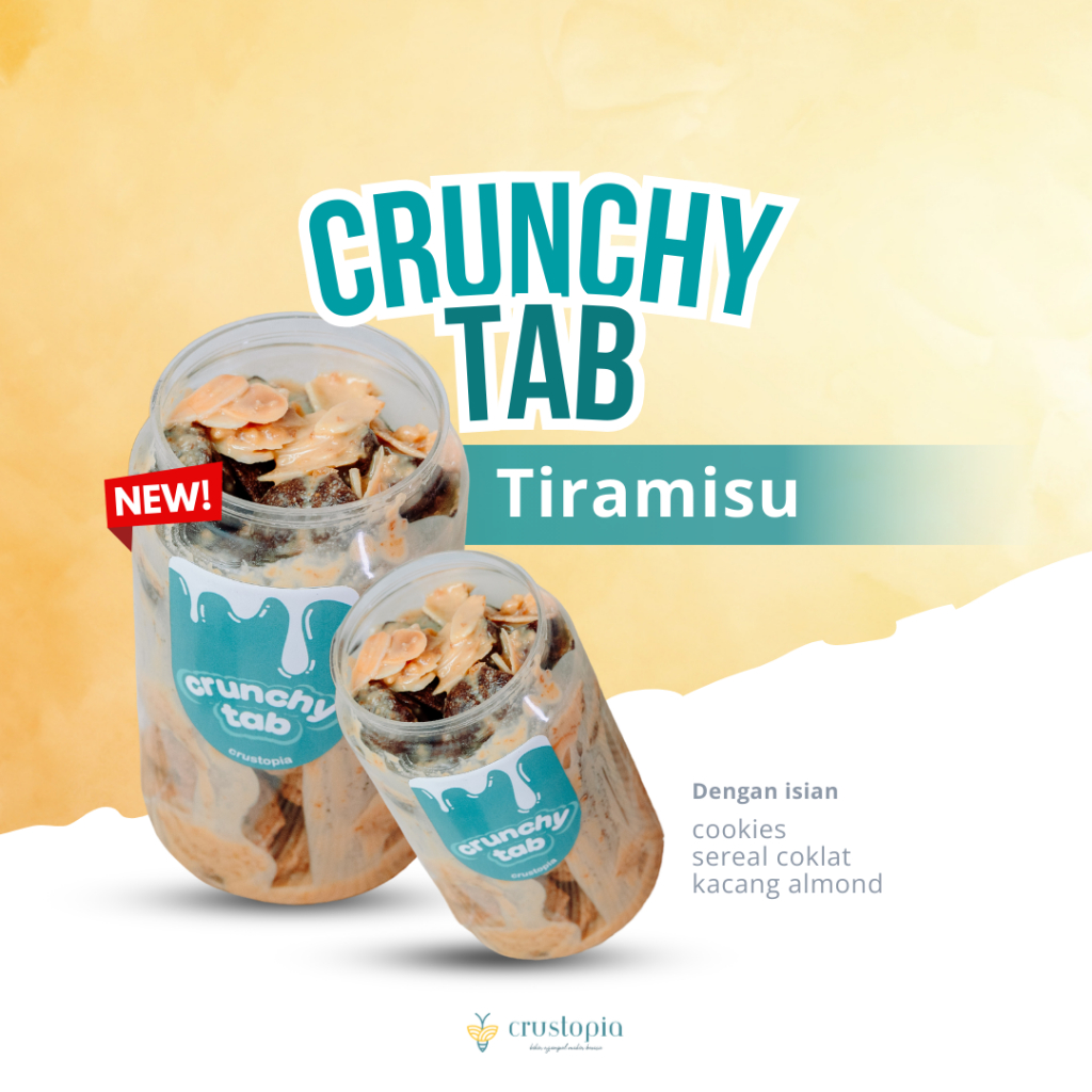 

CRUSTOPIA- Crunchytab Tiramisu