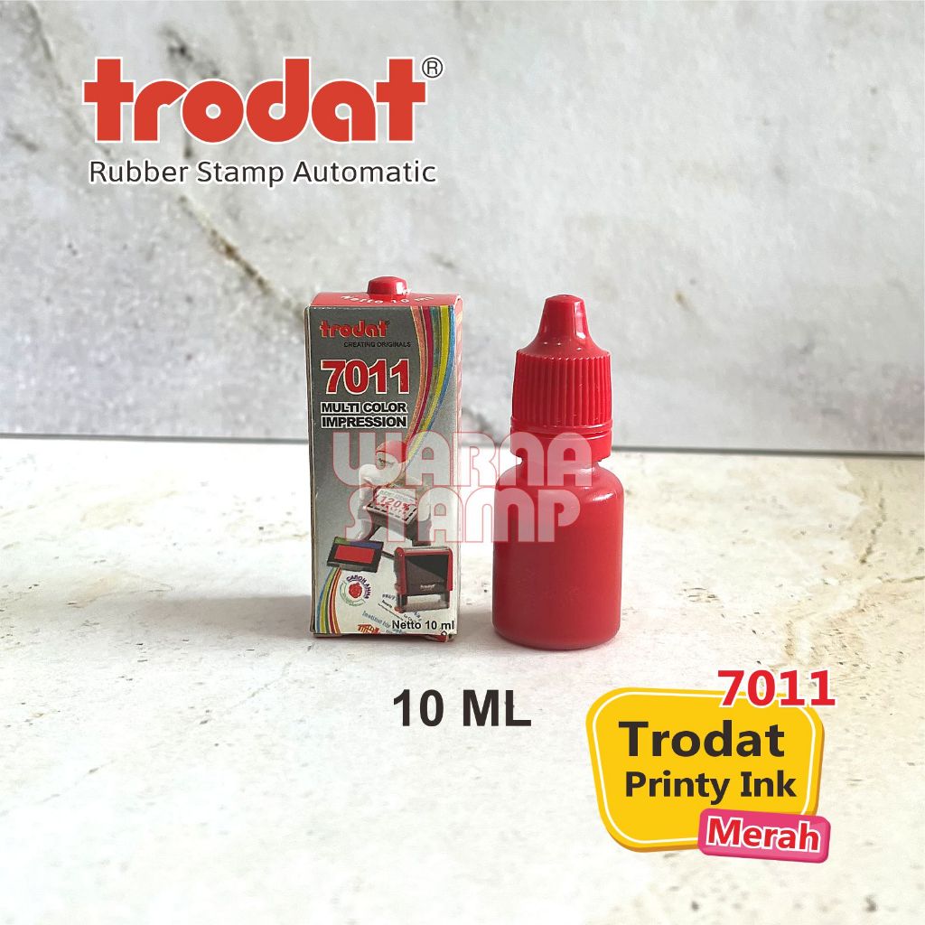 

TINTA STEMPEL TRODAT 7011 UKURAN 10 ML / TINTA ORIGINAL TRODAT / TINTA STEMPEL BAHAN KERTAS