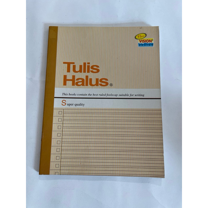 

BUKU TULIS HALUS