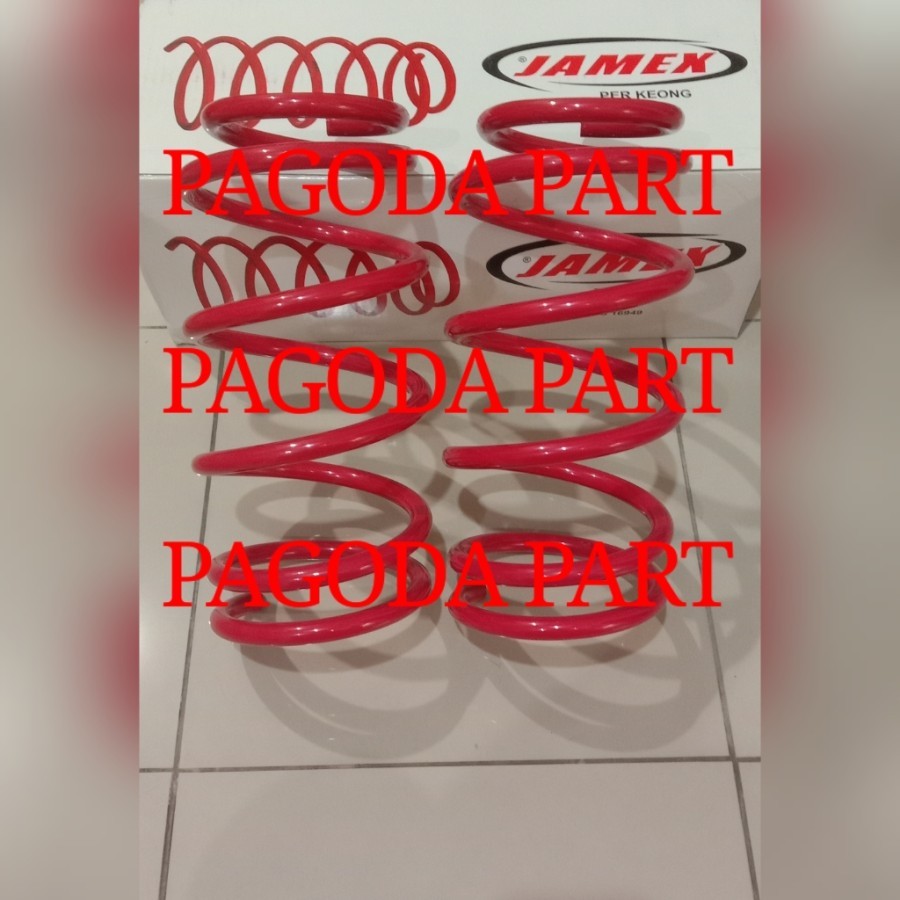 PER KEONG COIL SPRING JAMEX EMPUK PREMIUM TOYOTA VOXY R80 DEPAN 2014-2021 ANTI LIMBUNG 2PCS STD ORIG
