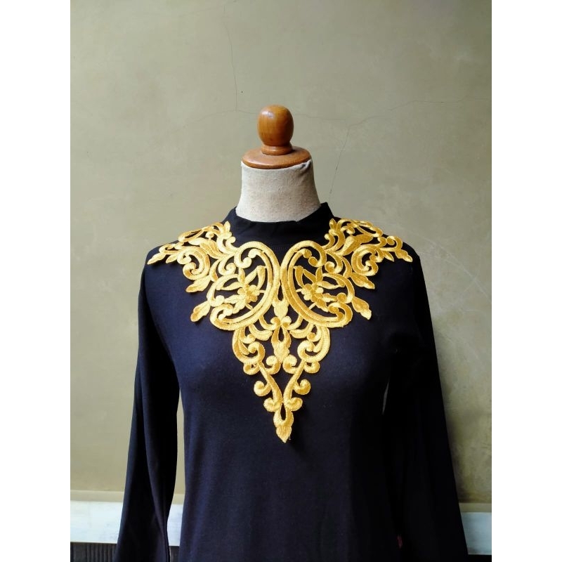 Bordir Coker Kalung/ Renda Coker murah/ Aksesoris tari