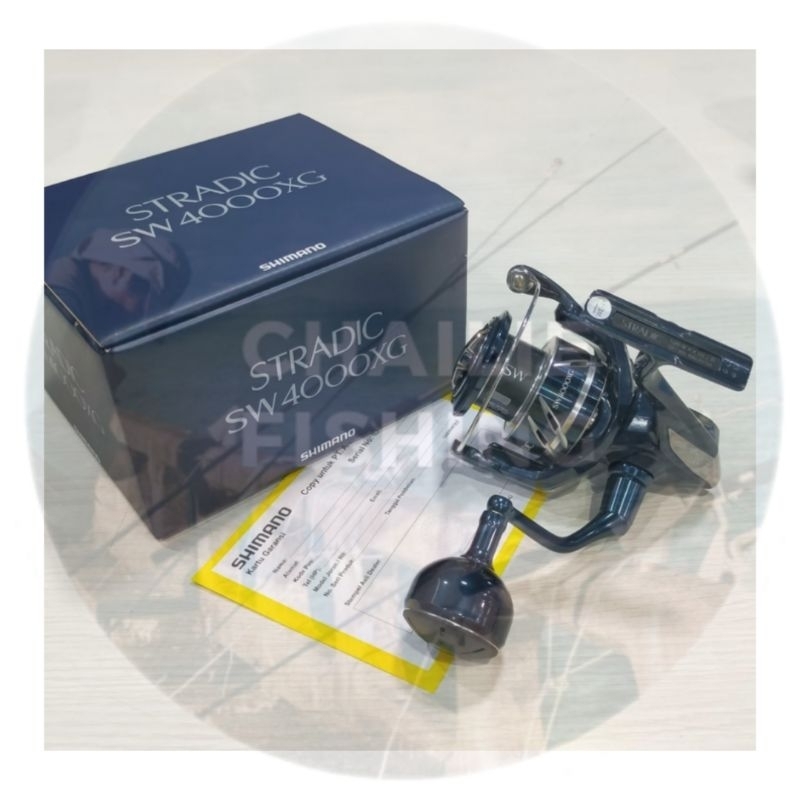Reel Shimano STRADIC SW NEW 2024 4000 s/d 10.000 | GARANSI RESMI SHIMANO 1 TAHUN